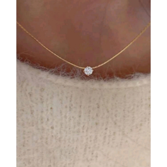 Anthropologie Olivia Classy Minimalist Necklace *Stunning* - Picture 1 of 6